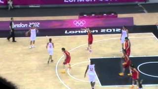 Olympic2012 BasketBall Round 1 (Quarter 1/4)