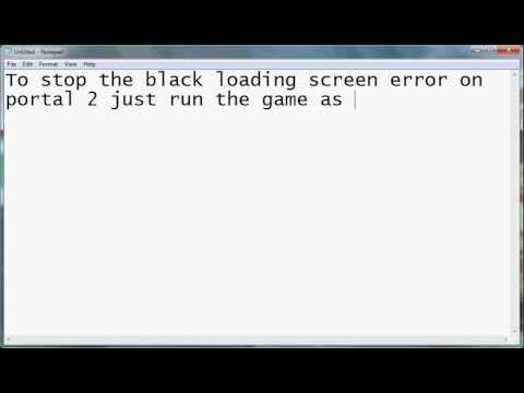 How to fix Portal 2 loading error