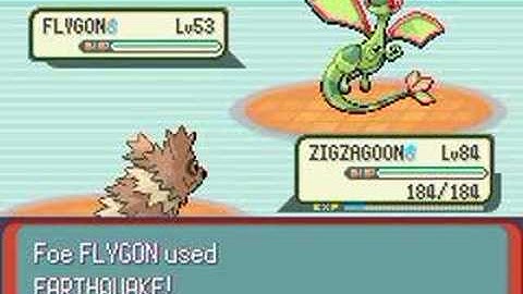 Zigzagoon Only Run: Elite Four Drake