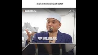 Hidup dengan al-Quran, walaupun bukan penghafal tapi menjadi pencinta al-Quran. | Ustaz Wadi Annuar