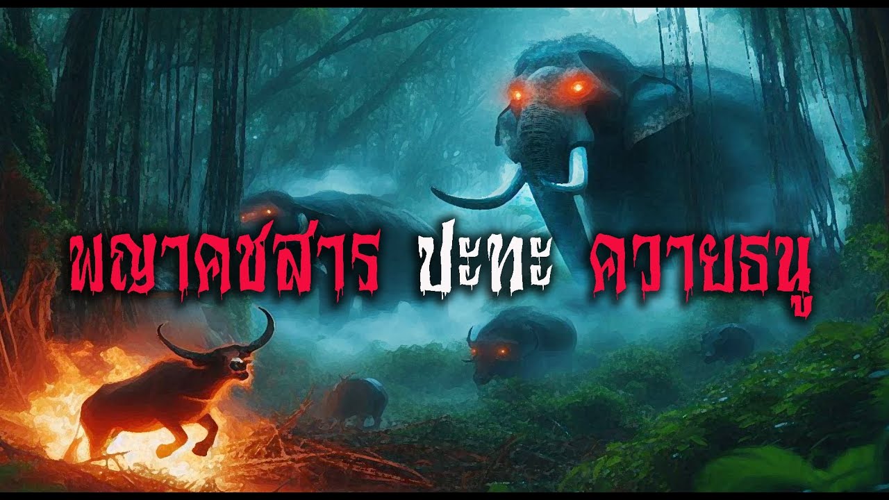 พญาช้างสาร สู้ ควายธนู | นานาเล่าผี
