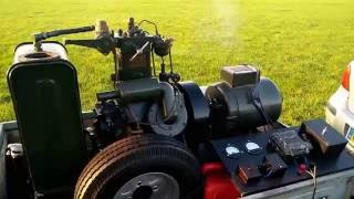 Stuart Turner H1 stationary engine run in the sun