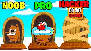 NOOB vs PRO vs HACKER | In Do Not Disturb | With Oggy And Jack | Rock Indian Gamer | screenshot 1