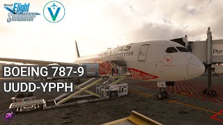 В Перт на Boeing 787-9 | 2 Часть | Vatsim Microsoft flght simulator