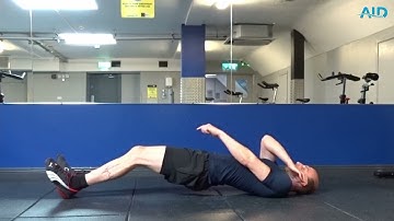Reverse Hamstrings Plank