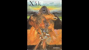 Xak The Art of Visual Stage (X68000) - Land of Flames, The Sky