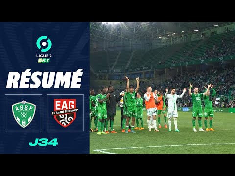 St. Etienne Guingamp Goals And Highlights