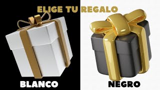 ELIGE TU REGALO # BLANCO O NEGRO?⬜⬛