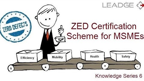ZED Certification Scheme|MSME Schemes in Tamil| Playschool Tamil | Mithun