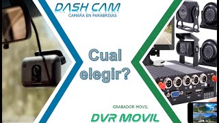 Comparativa DASH CAM con MDVR Grabador Móvil -cual elegir?