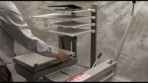 Fastbind FotoMount F32 Workstation making a Photo Album