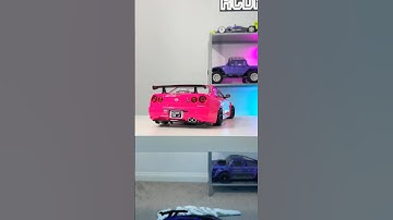 Building a custom R34 Skyline… In neon pink!