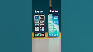 iOS 18 vs iOS 26 - Konsa Badiya ? | #apple #ios #ios26 #shorts