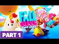 FALL GUYS - Playthrough No Commentary - Part 1 [PS4 PRO] PS PLUS Free Game