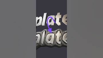 🪙 Make 3D Metal Plate Text in FontTextUp (No Blender!) - Tutorial  #3dtext #fontstyle #typography