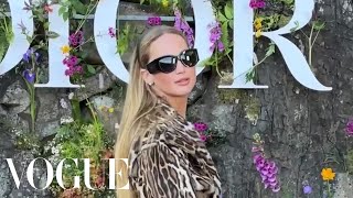 Jennifer Lawrence Is At A Castle In Scotland For The Dior Show