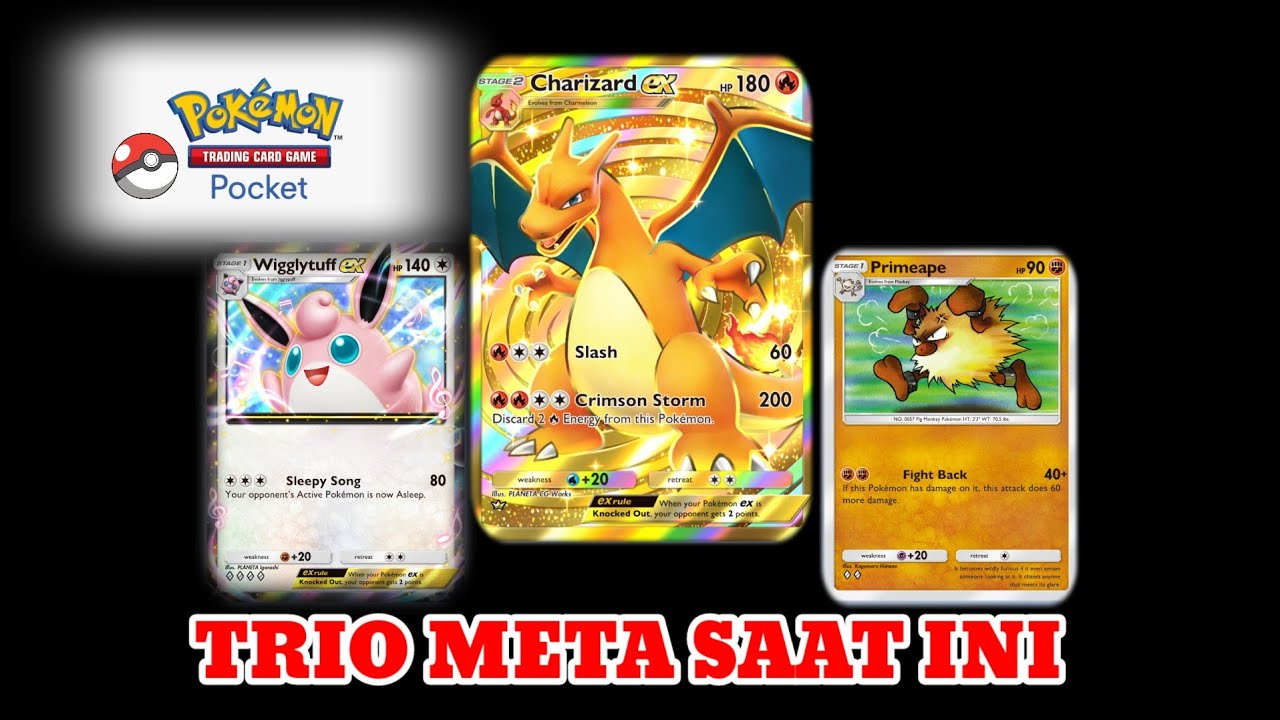 GAMEPLAY 3 DECK FAVORITE ,MUSUH KEJANG² . [POKEMON TCG POCKET] - YouTube