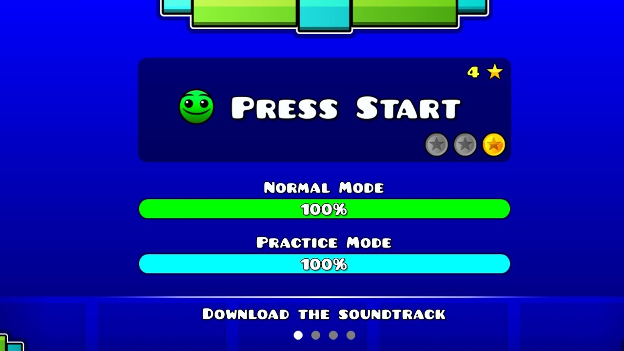 Press start full version geometry dash 2v sound YouTube