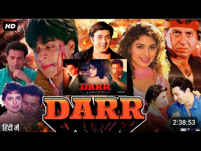 Darr 1993 Full Hindi Movie | Shahrukh Khan | Sunny Deol | Juhi Chawla | A Violent Love Story. #Darr class=