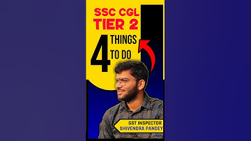 🔴SSC CGL MAINS (TIER 2) STRATEGY : Do these 4 things 🔥 #ssccgltier2 #cglstrategy
