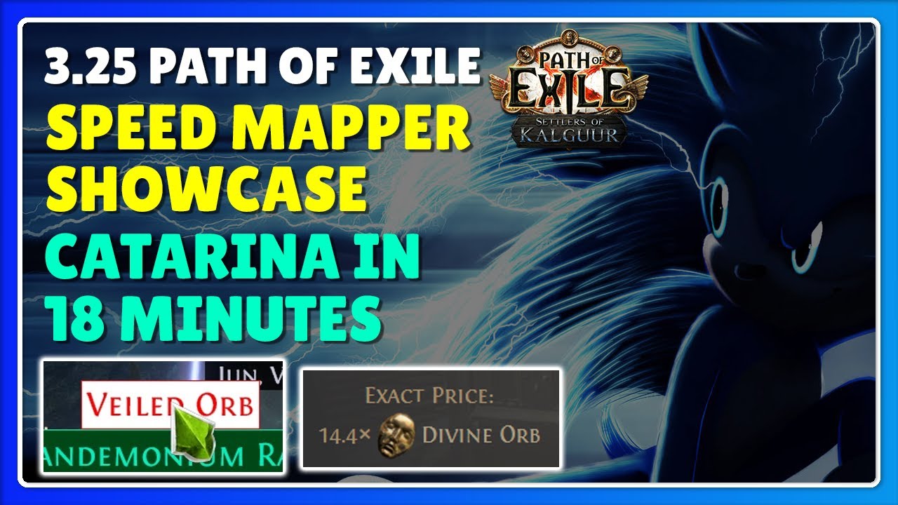 [POE 3.25] Speed Mapper Showcase Pathfinder Toxic Rain Caustic Arrow ...