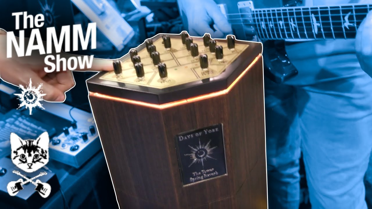 Days of Yore's GIANT Spring Reverb | B's Music Shop @ NAMM 2024 - YouTube