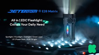 Previewjetbeam E28 All In One Flashlight, More Than Covers Your Daily Lighting Demand