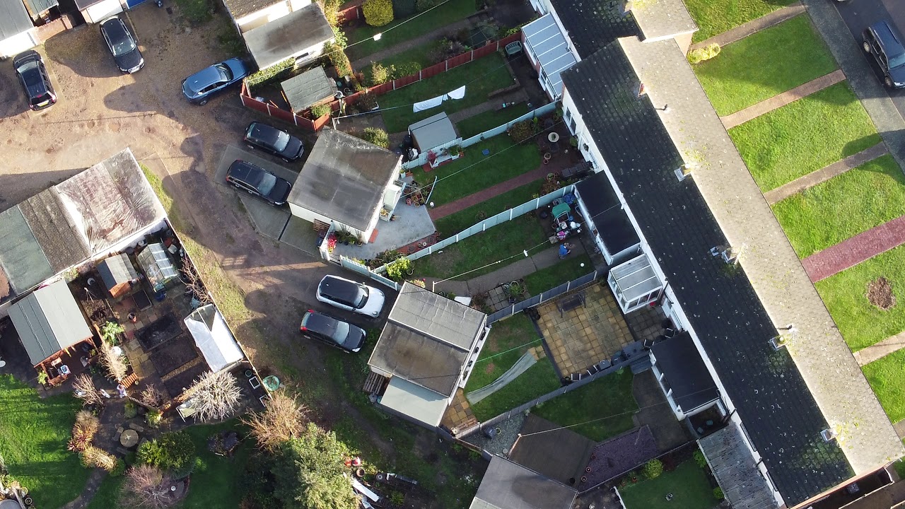 Dovercourt from the air