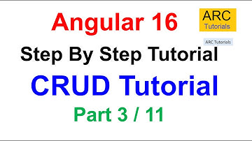 Angular 16 CRUD with Web API Tutorial Part #3 - Design Admin Template