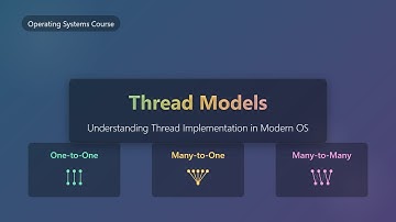 Thread Models Explained: One-to-One, Many-to-One, and Many-to-Many