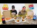 BLIND FAST FOOD CHALLENGE! Loser has to...