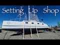 Catamaran HARDTOP Build Part 2 - Onboard Lifestyle ep.136