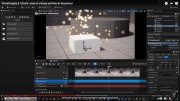 Unreal Engine 5 Tutorial - How to change particles in Sequencer