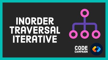 Inorder Traversal Iterative (Data Structures and Algorithms #12)(Binary Tree #3)