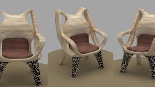 3dsmax Koltuk modeleme 2 Part1 - Chair Speed Modelling