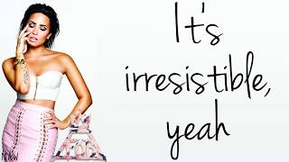 Fall out boy ft. demi lovato - irresistable (with lyrics)