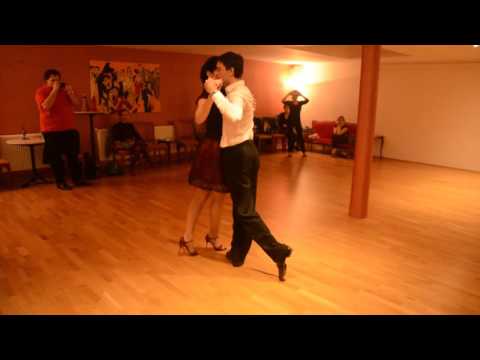 Tango Salon lesson with Maria & Pablo @ Tangoloft Vienna