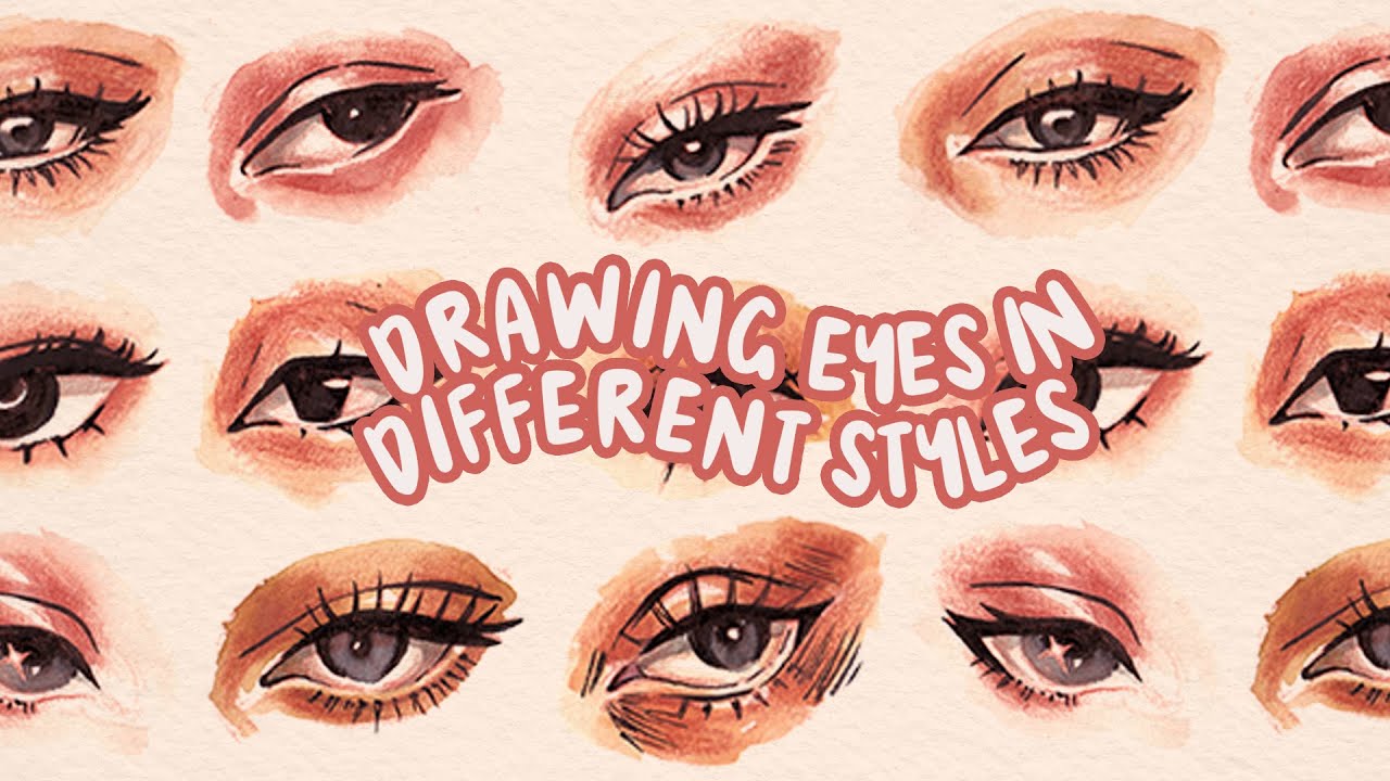 Stylizing Eyes & Forming Expressive, Unique Eye Shapes by yitsuin - Make  better art