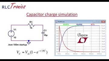 RT#2. LTSpice simulation tutorial - Capacitor charge (ENG)