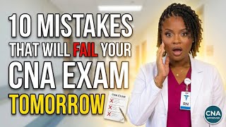 Information 10 Reasons You Will Fail Your CNA State Skills Exam (Watch Before You Test) News
