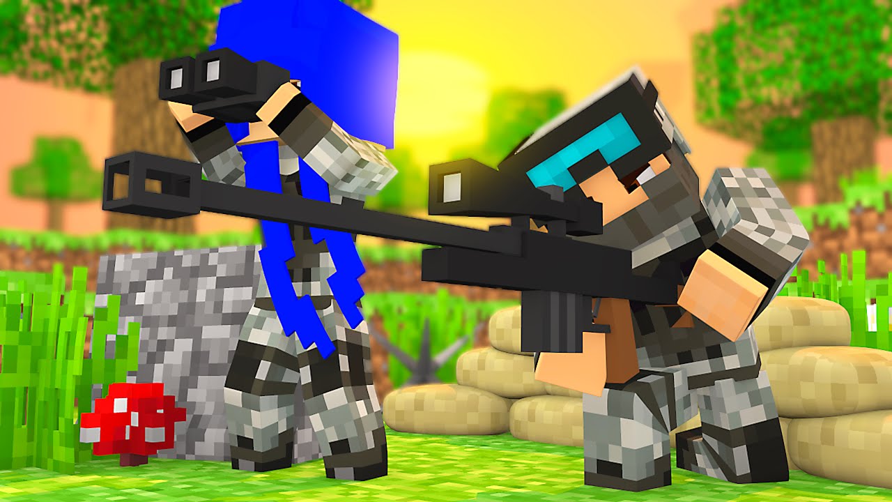 O SNIPER! Minecraft SkyWars YouTube