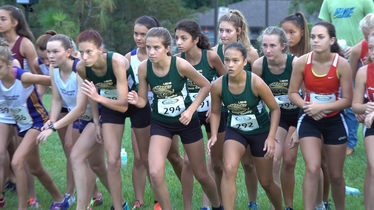 Lake Minneola HS Varsity Girls Cross Country Winter Springs