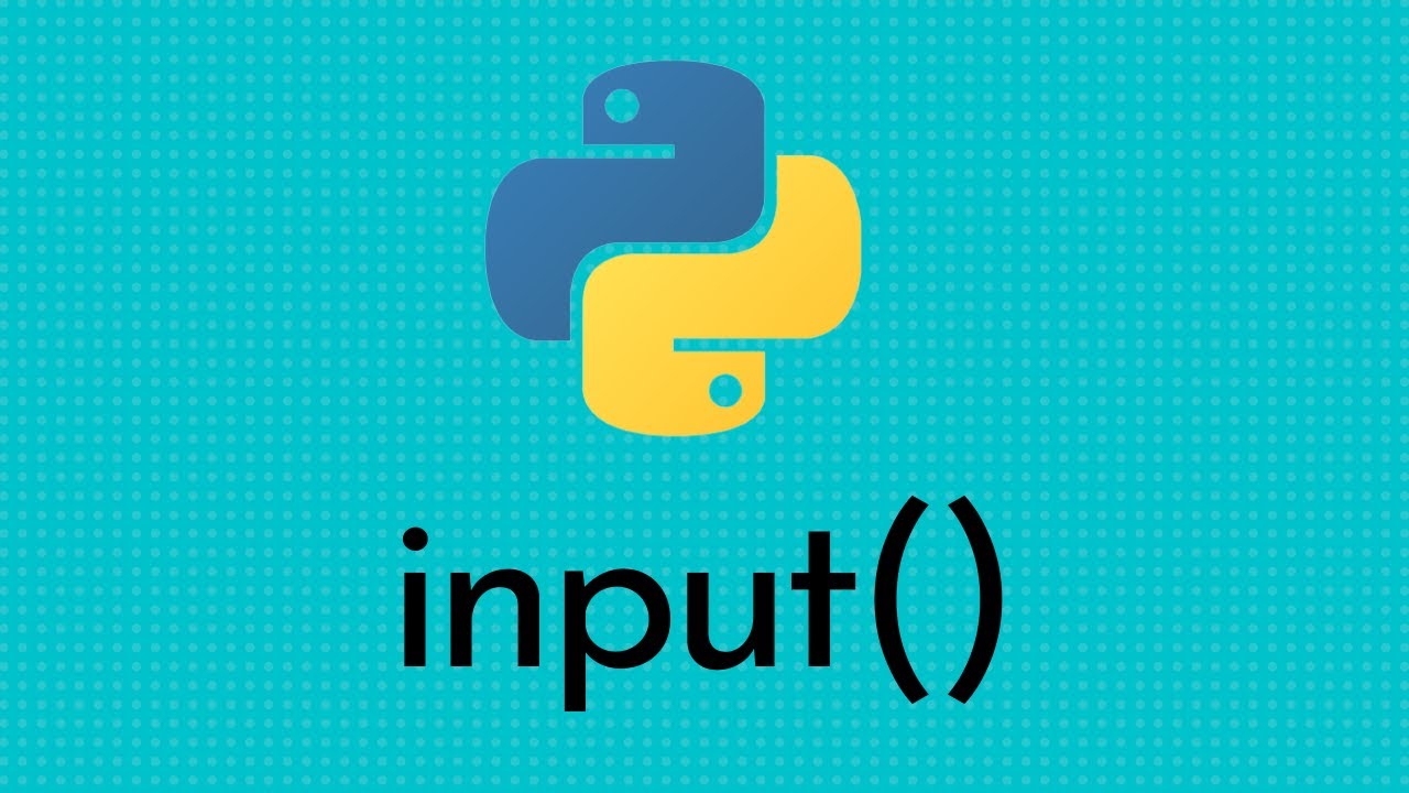 The Input Function In Python YouTube The Input Function In Python YouTube