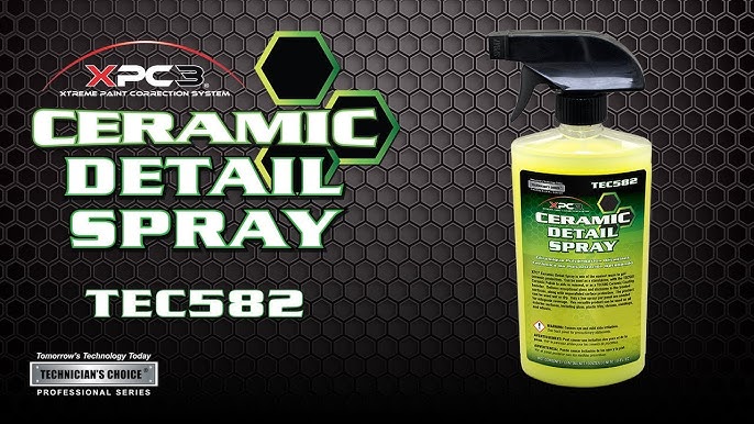 TECHNICIAN'S CHOICE  TEC582 Ceramic Detail Spray Detailer's Kit - 16 – Car  Supplies Warehouse