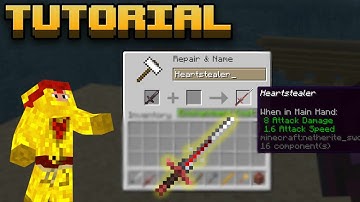 How to make Custom Items using Components! 1.21.5+ Minecraft Texture Pack Tutorial