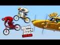 YENİ %99 İMKANSIZ BMX PARKURU VS UÇAKLAR !! - GTA 5 Online (Sesegel,OyunPortal,Ümidi)