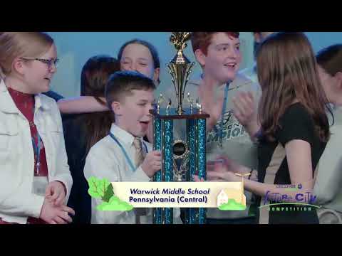 1st Place Winners- Warwick Middle School! Sponsored by Bentley #futurecity2023