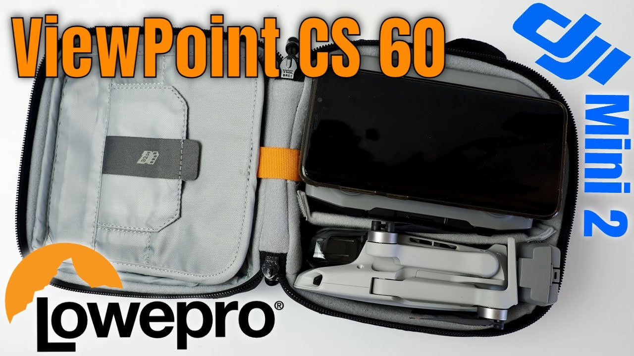 LA housse PARFAITE pour le DJI Mini 2 ? La LOWEPRO ViewPoint CS 60