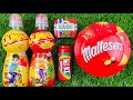 Satisfying Video | Unpacking 1 Rainbow Maltesers vs Mentos Containers with Color Candy ASMR