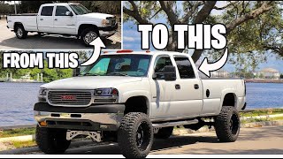 Building A Lifted LB7 Duramax Diesel Truck In Just 10 Minutes!
